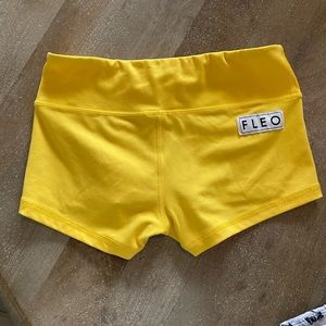 Dailey yellow FLEO shorts. Rarely worn